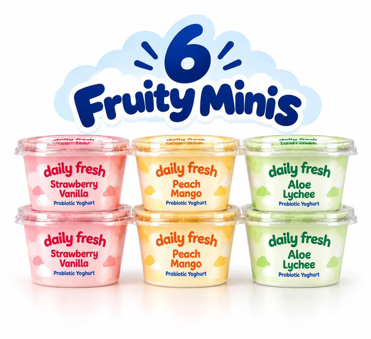 Fruity Minis - 6 Pack