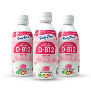 Vitamin D & B12 Rich Rose Milk (280ml) – Pack of 3